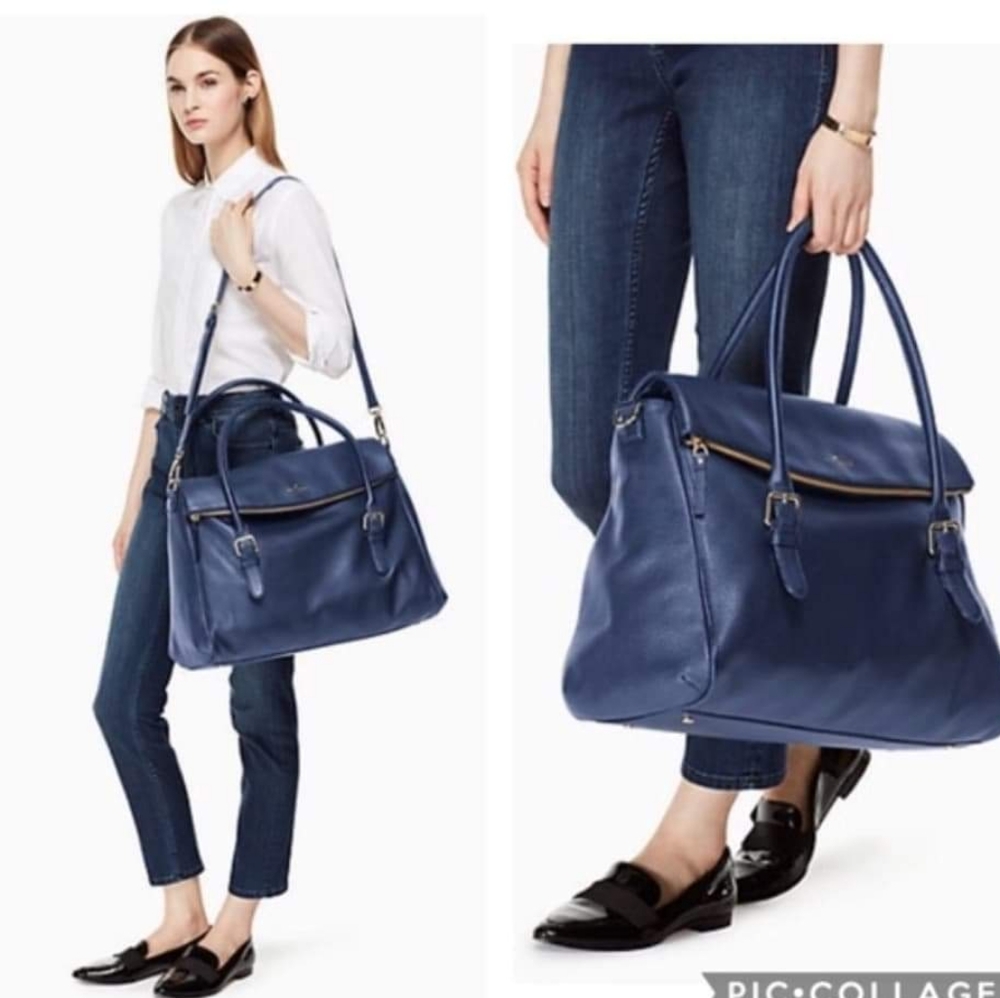 Kate Spade travel Leslie XL size cobble
